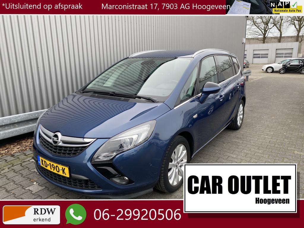 Opel Zafira Tourer 1.4 Innovation 7p AUTOMAAT, Leer/Stof, Cl, Auto's, Opel, 15 km/l, Gebruikt, Euro 6, 4 cilinders