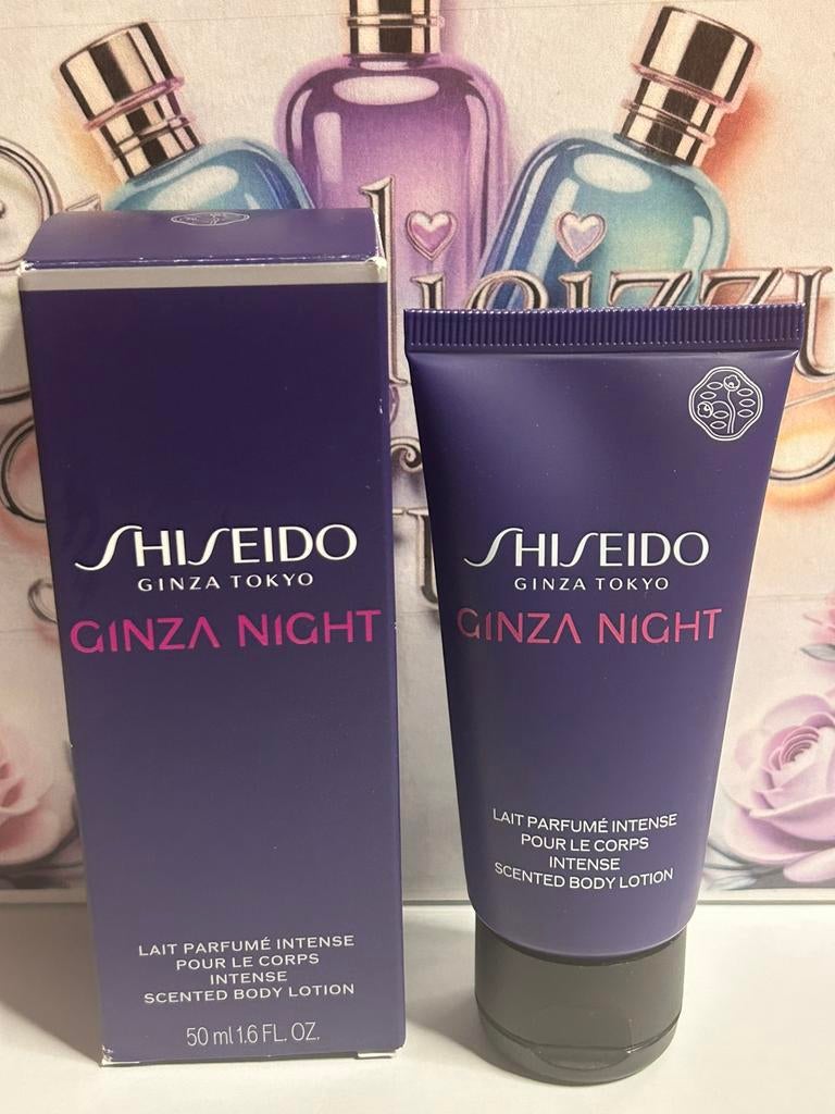 Shiseido - ginza night 50ml bodylotion, Ophalen of Verzenden, Nieuw, Bodylotion, Crème of Olie