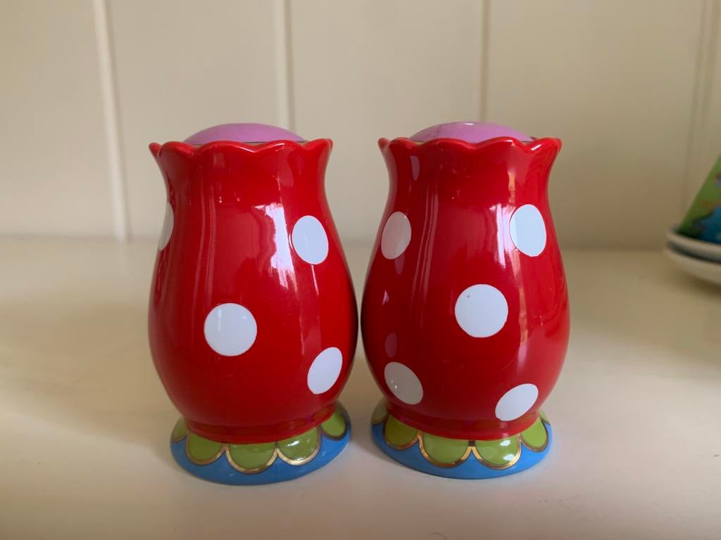 Oililiy servies peper en zoutstel, Ophalen, Overige typen, Zo goed als nieuw, Overige stijlen