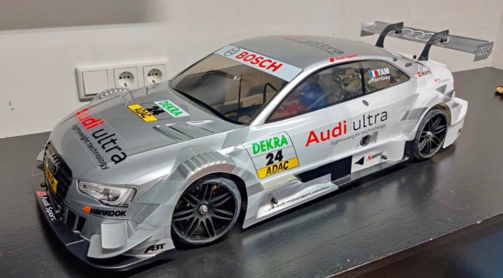 FG 1:5 evo competition Audi RS5 geheel aangepakt, Hobby en Vrije tijd, Modelbouw | Radiografisch | Auto's, Ophalen of Verzenden