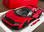 Ferrari F80 Rosso Corsa Burago Signitre 1:18 ! C4F, ., Burago, Nieuw, Ophalen of Verzenden