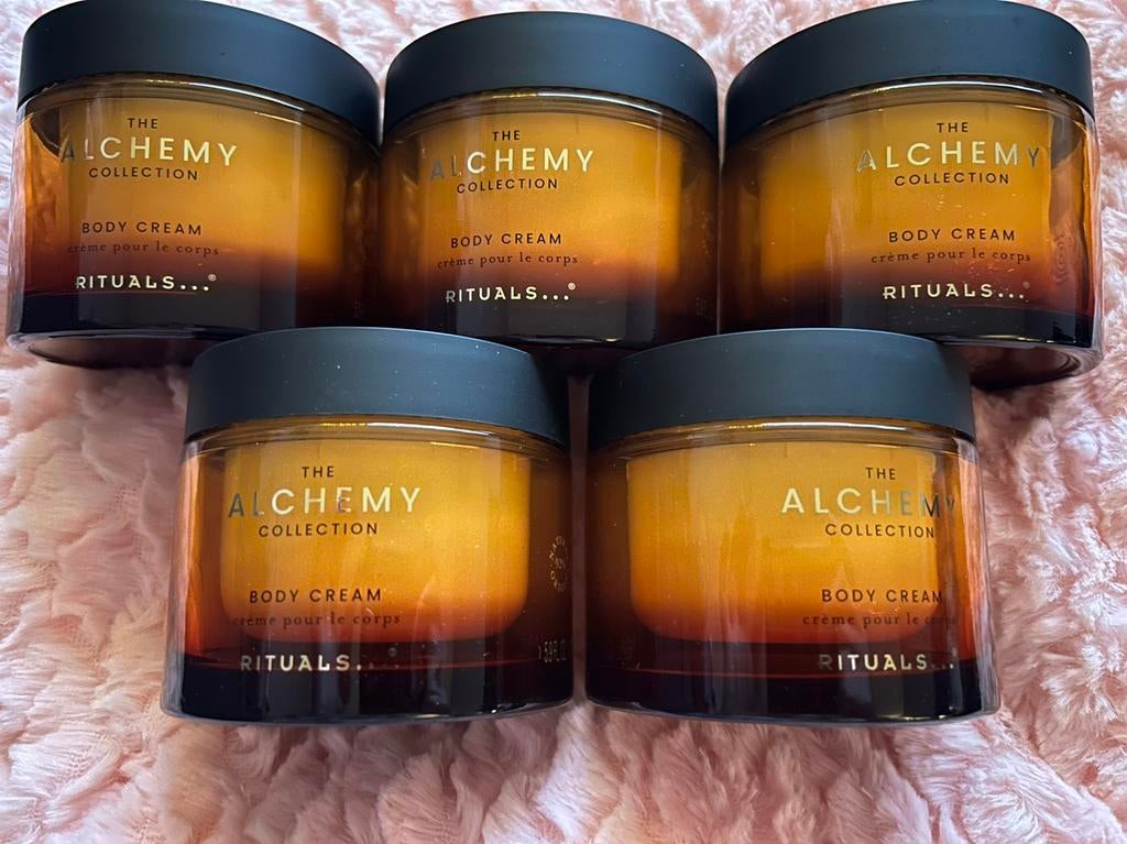The Alchemy Collection bodycreme 5 stuks, Ophalen of Verzenden, Nieuw, Overige typen