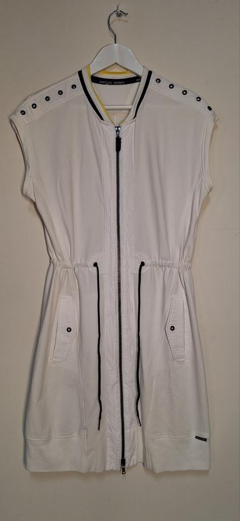 Marc Cain Sports jurk wit - mt 42, Kleding | Dames, Verzenden, Wit, Maat 42/44 (L), Zo goed als nieuw