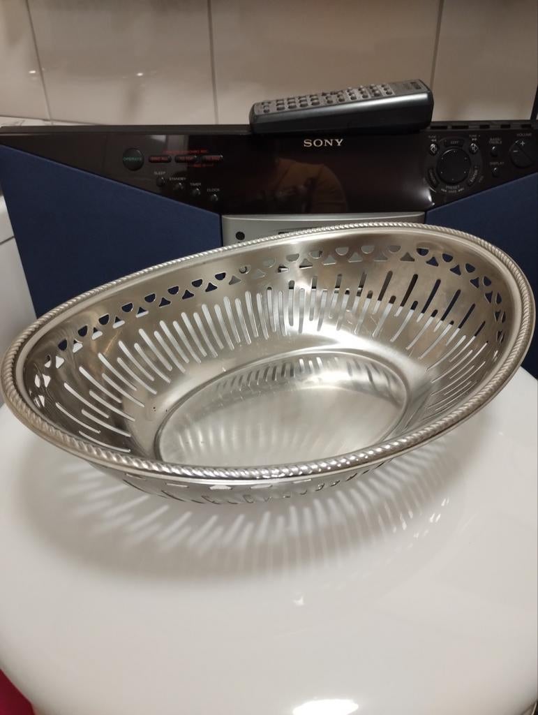 Vintage jaren zestig Alfra Alessi 18/10 SS brood/fruitmand, Huis en Inrichting, Keuken | Keukenbenodigdheden, Ophalen of Verzenden