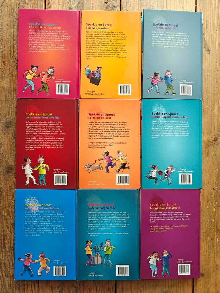 9 Boeken van Spekkie en Sproet., Ophalen of Verzenden, Zo goed als nieuw, Fictie algemeen