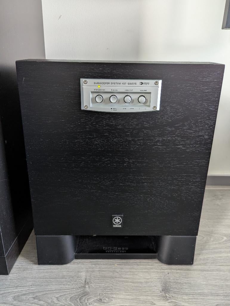 Yamaha YST-SW515 subwoofer, Gebruikt, Subwoofer, 60 tot 120 watt, Ophalen