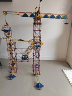 K'nex zeldzame set power tower crane compleet met motor, Ophalen of Verzenden, Zo goed als nieuw, K'nex