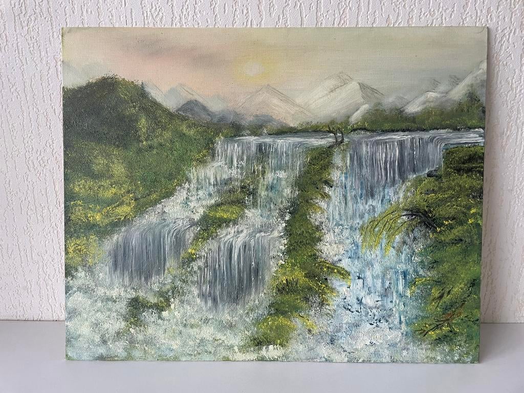 Schilderij De Ongetemde Val Gerda Slingerland, Antiek en Kunst, Ophalen