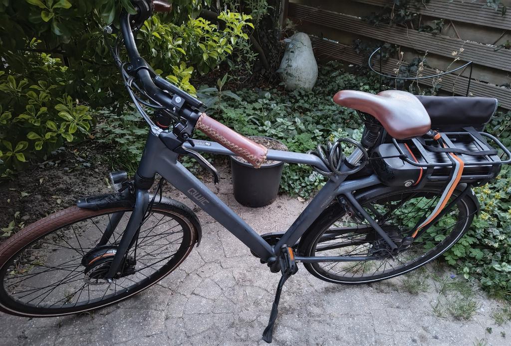 qwic premium ebike nuvinci naaf heren 54cm frame handmade, Fietsen en Brommers, Elektrische fietsen, Zo goed als nieuw, Qwic, 51 tot 55 cm