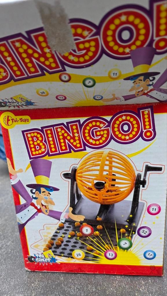 Nieuwe Bingo Molen met 90 balletjes en 12 kaarten, Vijf spelers of meer, Ophalen of Verzenden, Nieuw, Toi-Toys