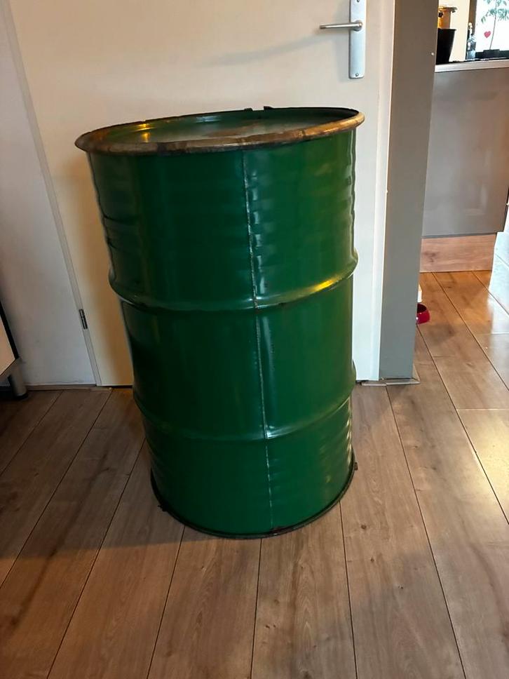 Olievat Decoratie - Stoer en Uniek!, Huis en Inrichting, Woonaccessoires | Kisten, Gebruikt, 75 cm of meer, Minder dan 50 cm, 50 tot 100 cm