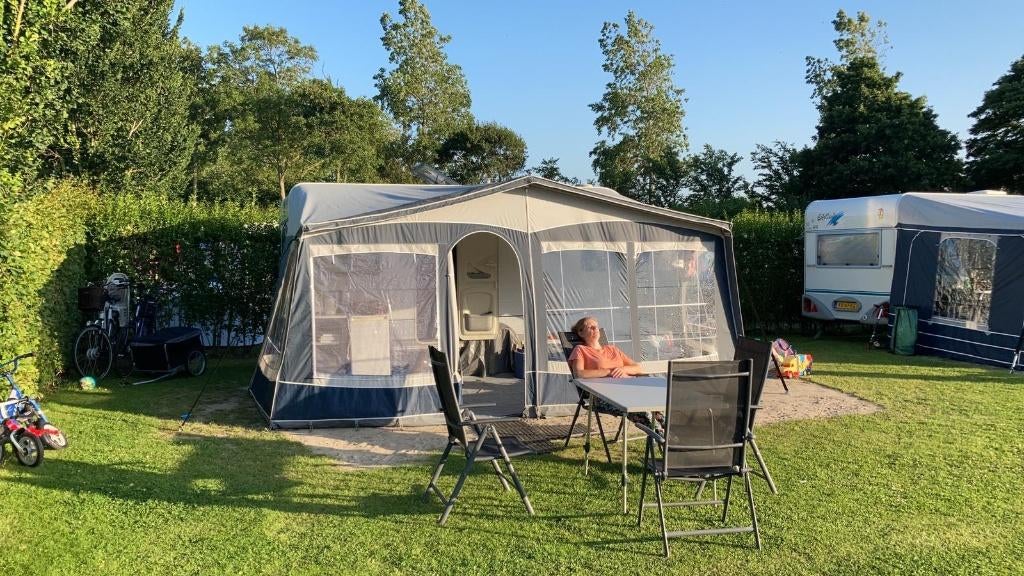 voortent Dorema toscane maat 11, Caravans en Kamperen, Voortenten en Luifels, Ophalen, Zo goed als nieuw, Dorema