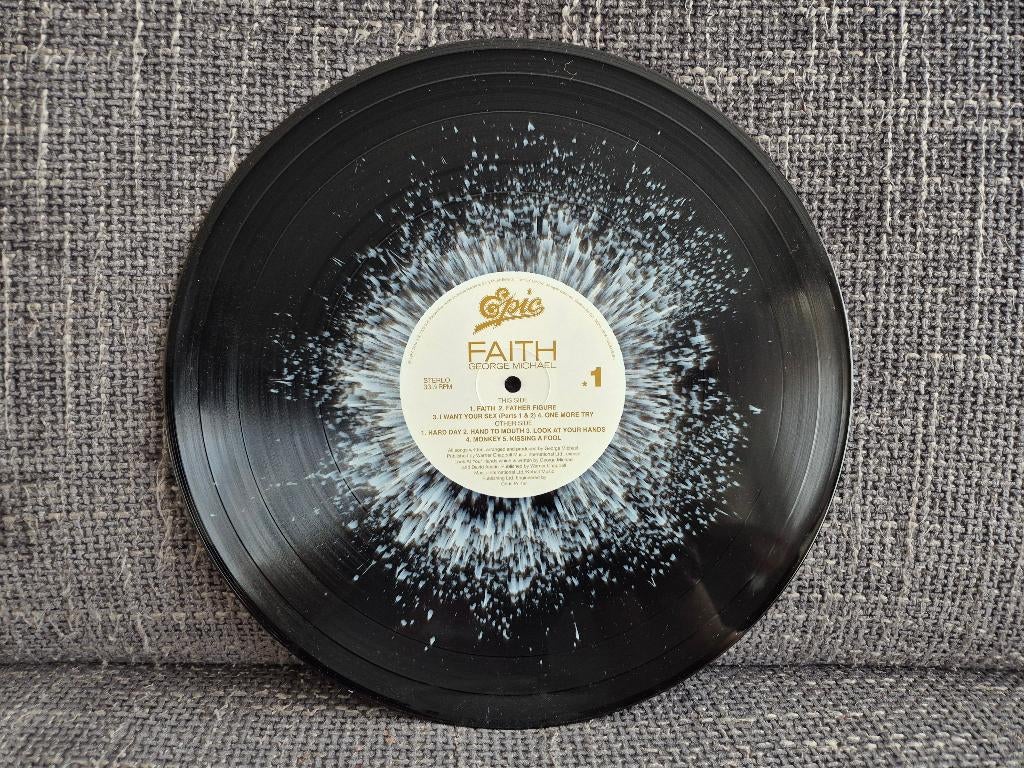 George Michael - Faith (LP) Blood Records splatter, Ophalen of Verzenden, 1980 tot 2000, Nieuw in verpakking, 12 inch