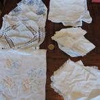 Oude zakdoekjes antiek vintage 10 stuks divers, Ophalen of Verzenden