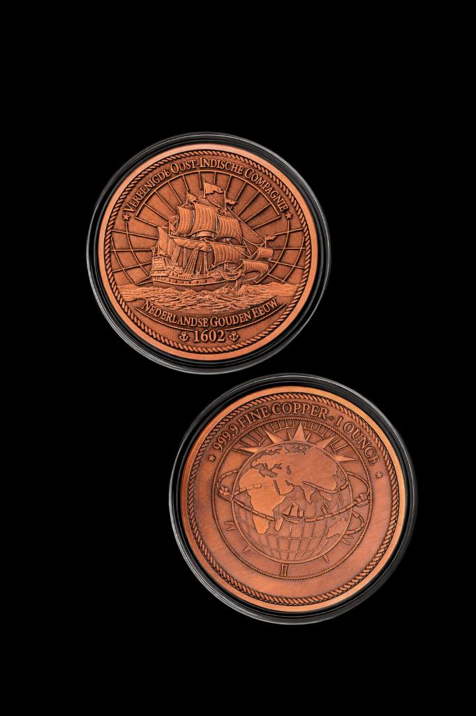 VOC koperen munt – 1 ounce (Limited Edition), Ophalen of Verzenden, Vóór koninkrijk, Overige waardes, Losse munt