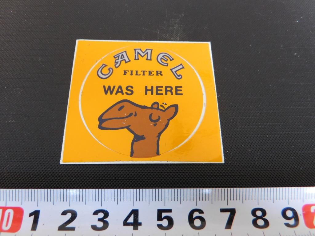 sticker camel filter was here - tabak, Ophalen, Zo goed als nieuw