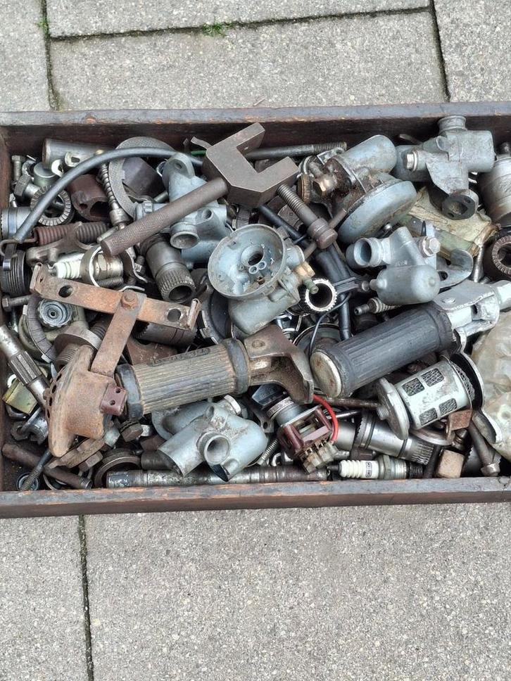 Grote partij Solex onderdelen - Diverse modellen, Fietsen en Brommers, Brommers | Solex, Gebruikt, Overige modellen, Ophalen