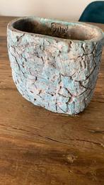 PTMD bloempot 10 x 7 x 14 cm hoog, Ophalen, Rond, Zo goed als nieuw, Aardewerk