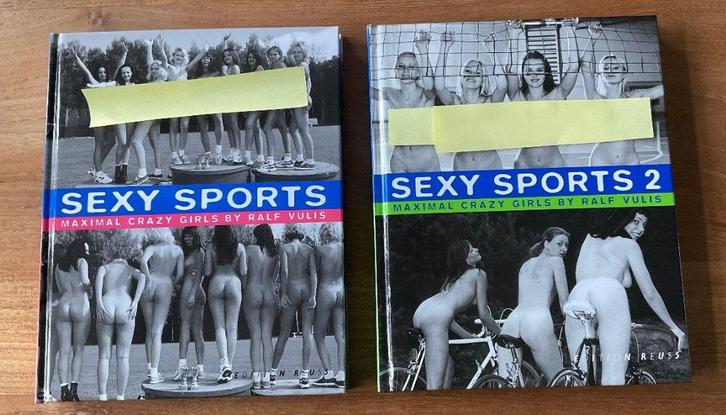 sexy sports boek deel 1 en 2 maximal crazy girls Ralf Vulis, Boeken, Kunst en Cultuur | Fotografie en Design, Zo goed als nieuw