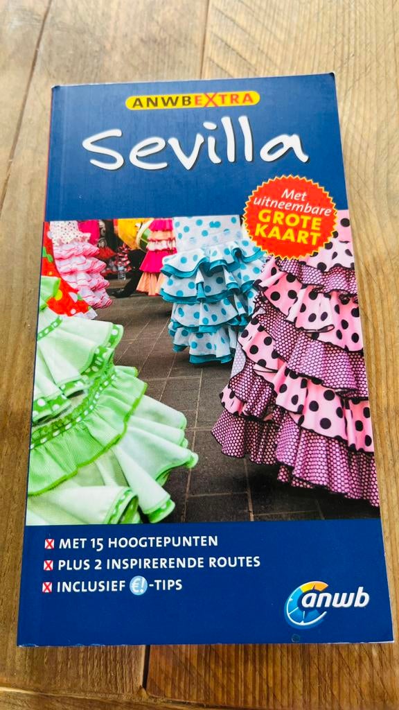 ANWB extra Sevilla, Europa, Ophalen of Verzenden, Zo goed als nieuw, Reisgids of -boek