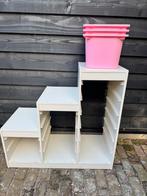 Ikea kast incusief 3 bakken, Ophalen, Gebruikt