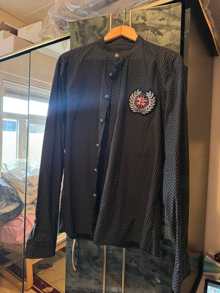 Balmain heren overhemd XL, Balmain, Zwart, Nieuw, Ophalen of Verzenden