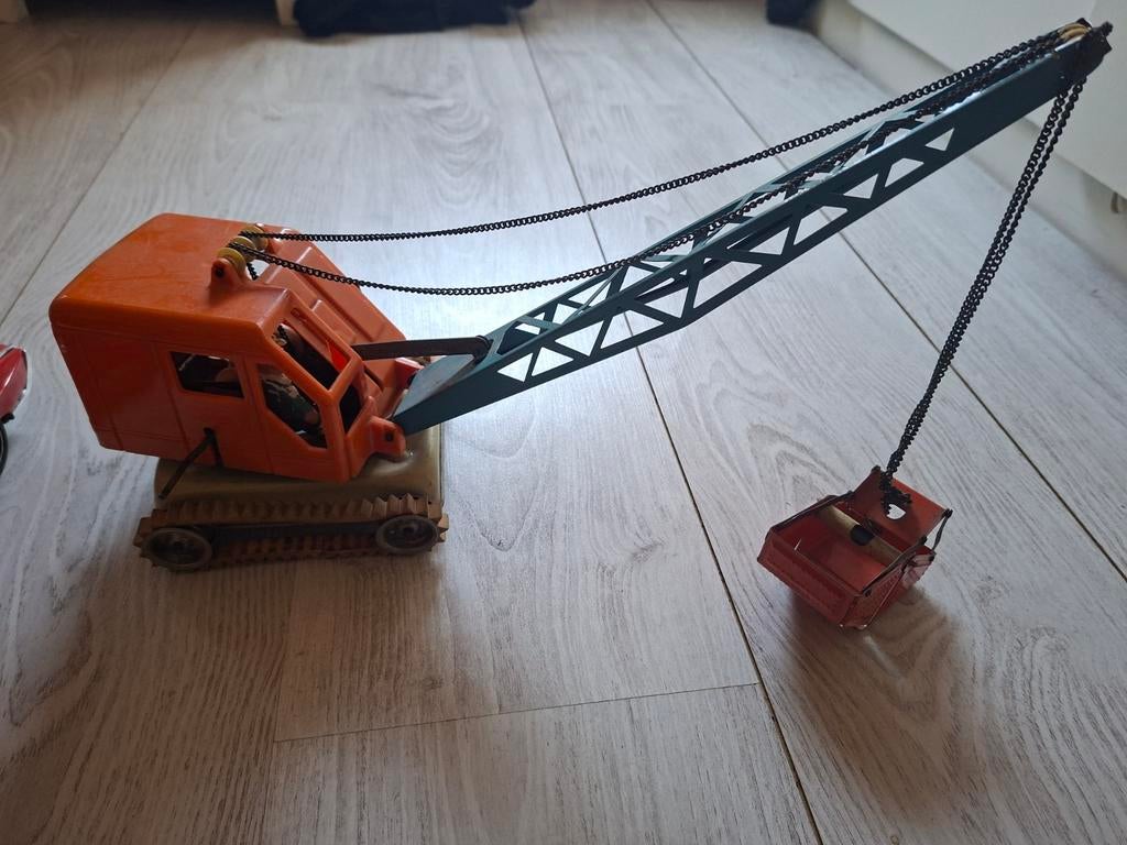 Gama 1950's kraan zeldzaam, Ophalen