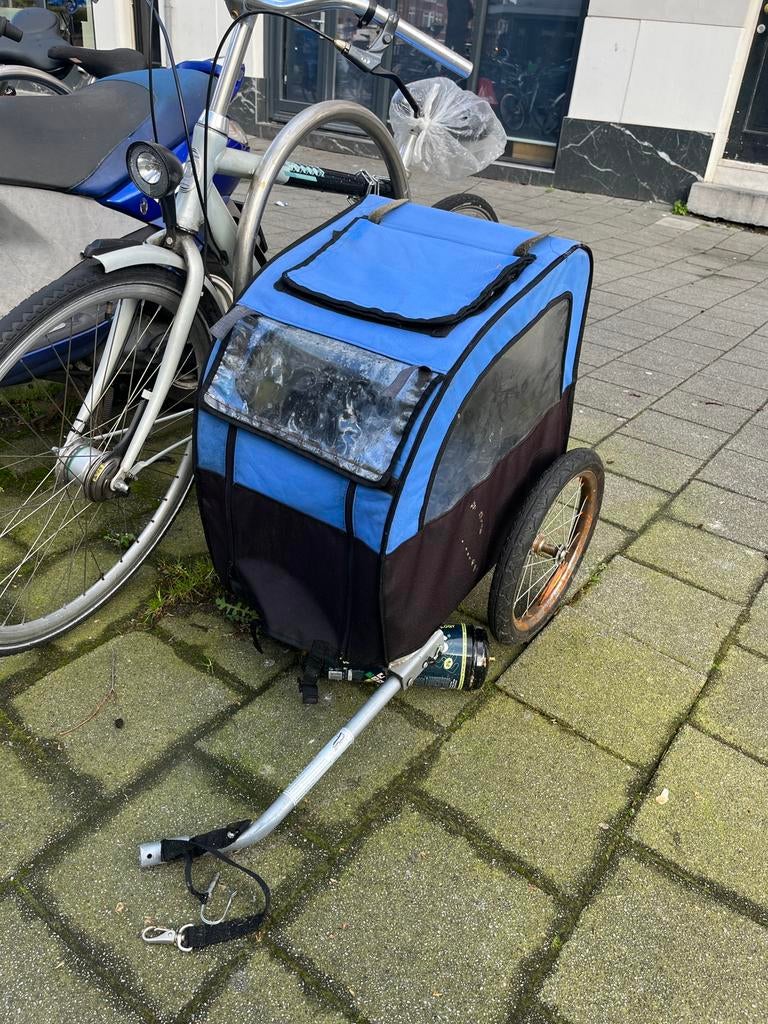 Fietskar hond, Ophalen, Gebruikt, Minder dan 20 kg, Opvouwbaar