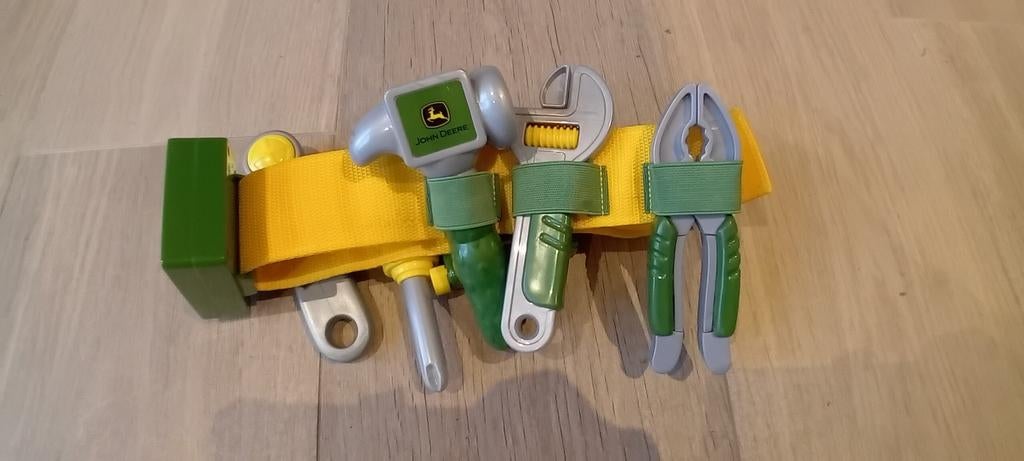 Pratende gereedschapsriem John Deere speelgoed, Ophalen of Verzenden, Gebruikt
