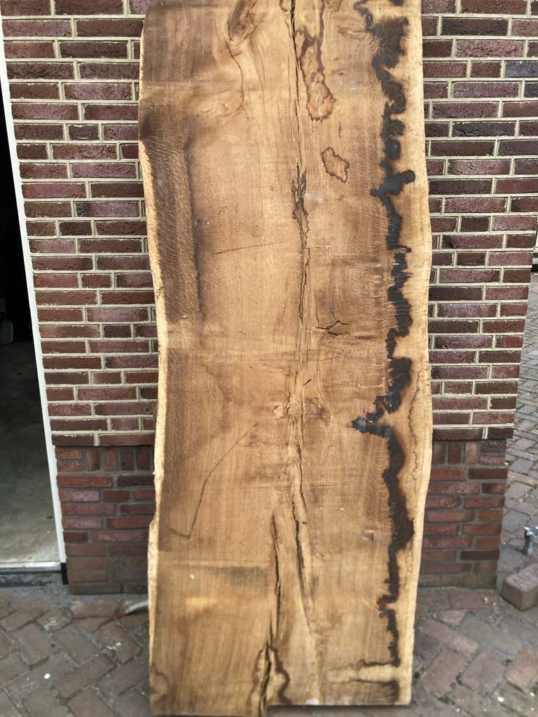 Rustiek Droog eiken schaaldeel, Ophalen, Gebruikt, Eiken, 200 tot 250 cm