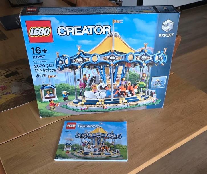 LEGO Creator Draaimolen 10257 met verlichting, Kinderen en Baby's, Speelgoed | Duplo en Lego, Gebruikt, Lego, Complete set, Compleet