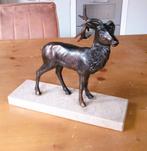 Bronzen beeld van bok, Ophalen of Verzenden, Brons