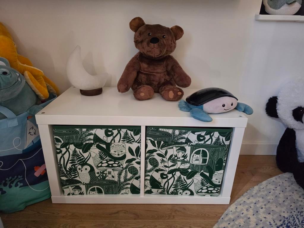 Ikea Kallax 2 vakken, Kinderen en Baby's, Kinderkamer | Commodes en Kasten, Ophalen, Minder dan 75 cm, 105 cm of meer, Zo goed als nieuw