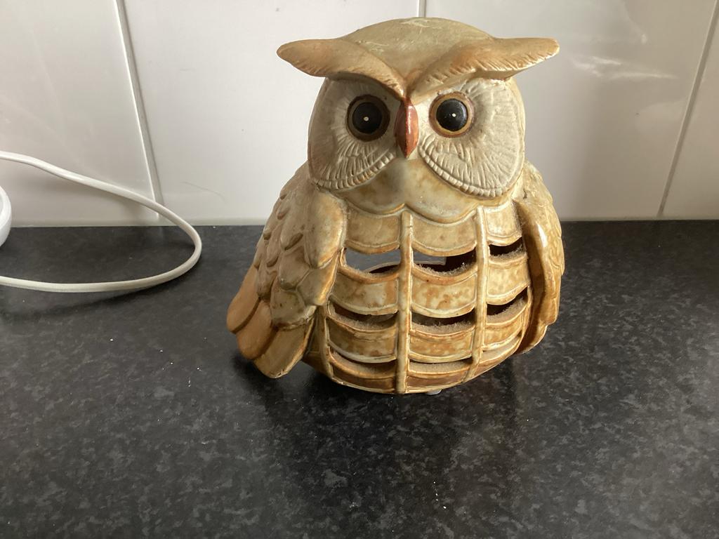 Mooie uil waxinelichthouder - ook leuk voor verzameling, Ophalen of Verzenden, Nieuw