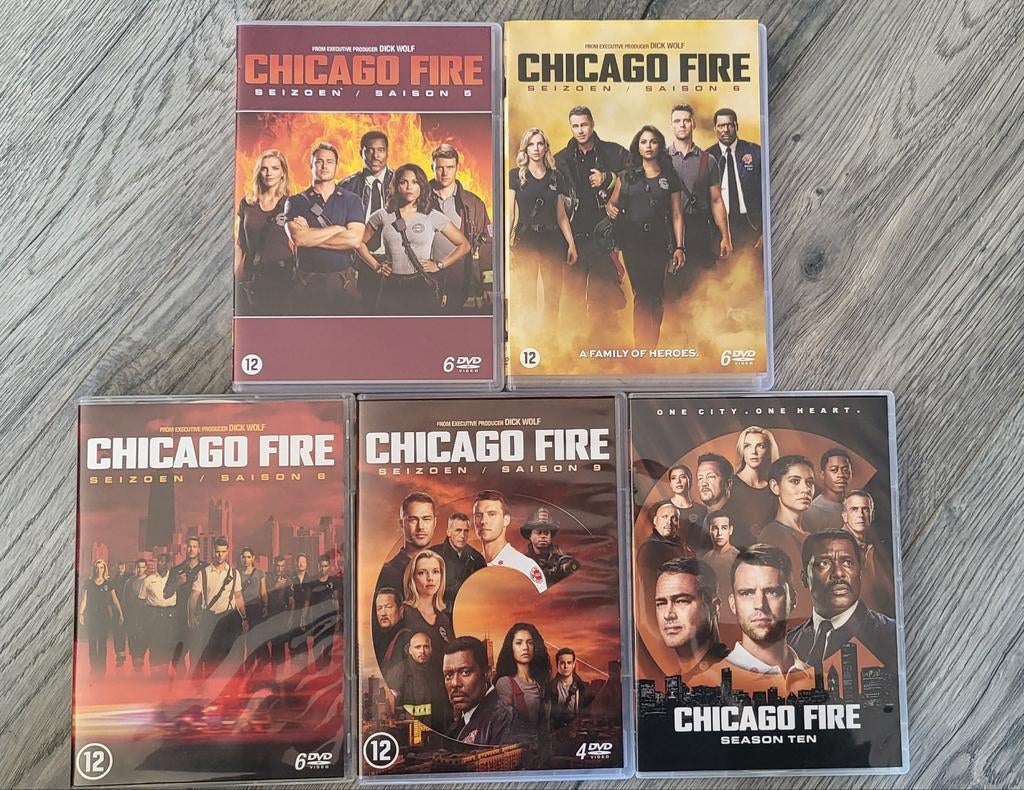 Chicago Fire, seizoen 5,6,8,9 en 10, Cd's en Dvd's, Dvd's | Tv en Series, Vanaf 12 jaar, Ophalen of Verzenden, Zo goed als nieuw