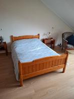 Grenen twijfelaar bed 120x190 cm, Ophalen, Gebruikt, 140 cm, Twijfelaar