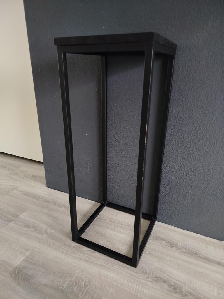 Leen bakker zuil Gijs hout en metaal, Ophalen