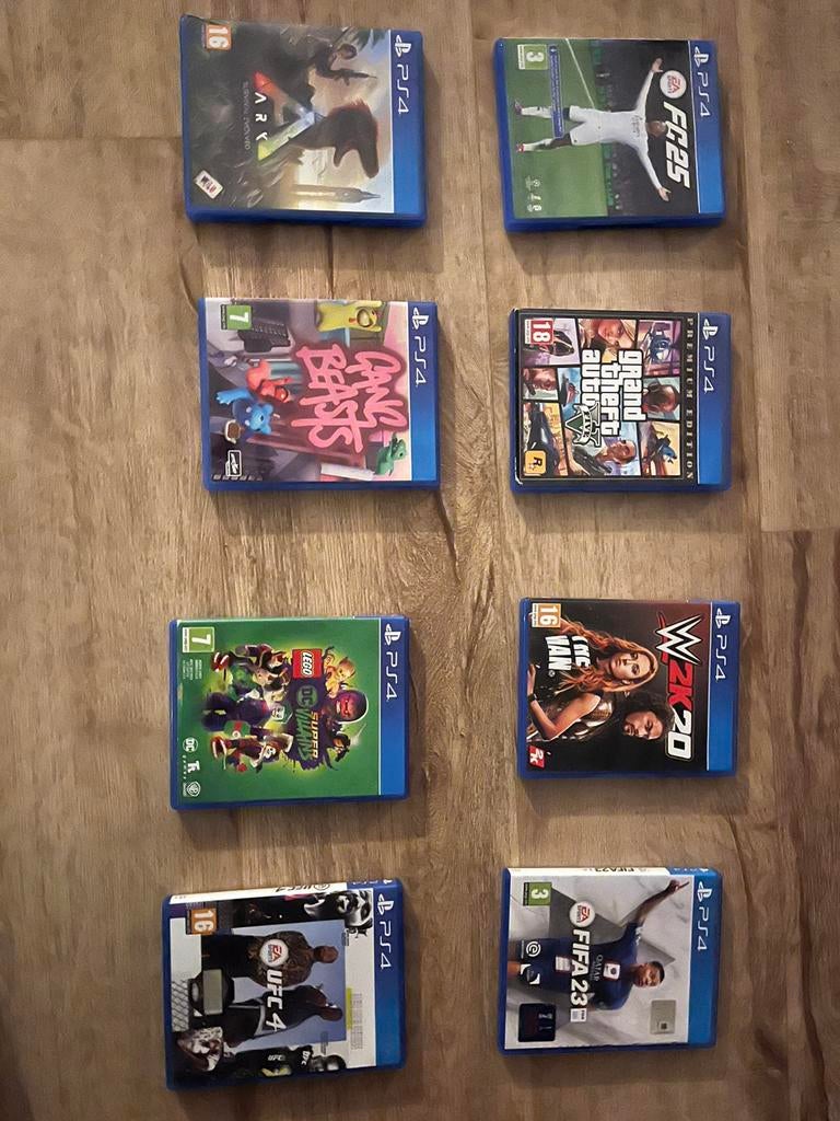 Ps 4 spellen, 1 speler, Ophalen, Zo goed als nieuw