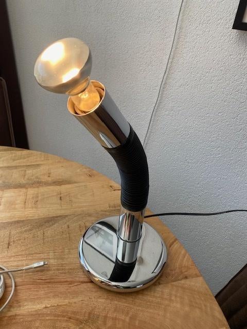 Targetti Sankey Disigner E.Belini "Elbow lamp" Italy ''70", Ophalen of Verzenden, Metaal, Minder dan 50 cm