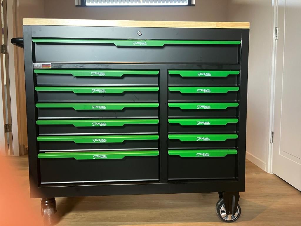 Gereedschap wagen, Ophalen, Gevuld, Nieuw