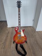 Vintage elektrische gitaar - sunburst, Ophalen, Zo goed als nieuw, Solid body, Overige merken
