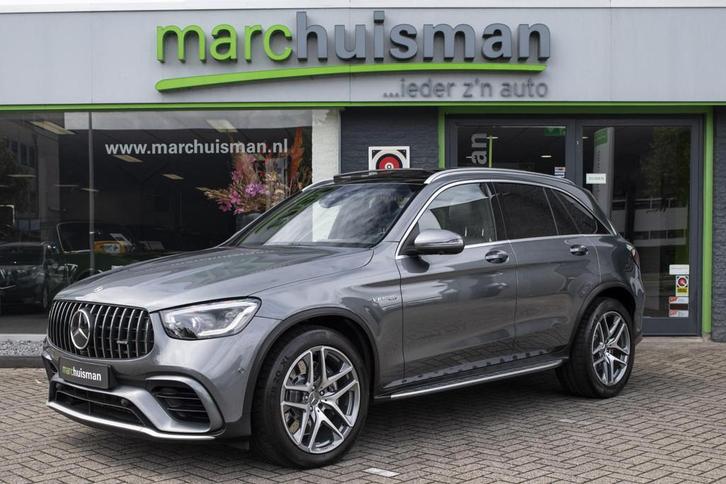 Mercedes-Benz GLC-klasse 63 AMG 4MATIC+ Premium Plus / PANOD, Auto's, Mercedes-Benz, Bedrijf, Te koop, GLC, 360° camera, 4x4, ABS