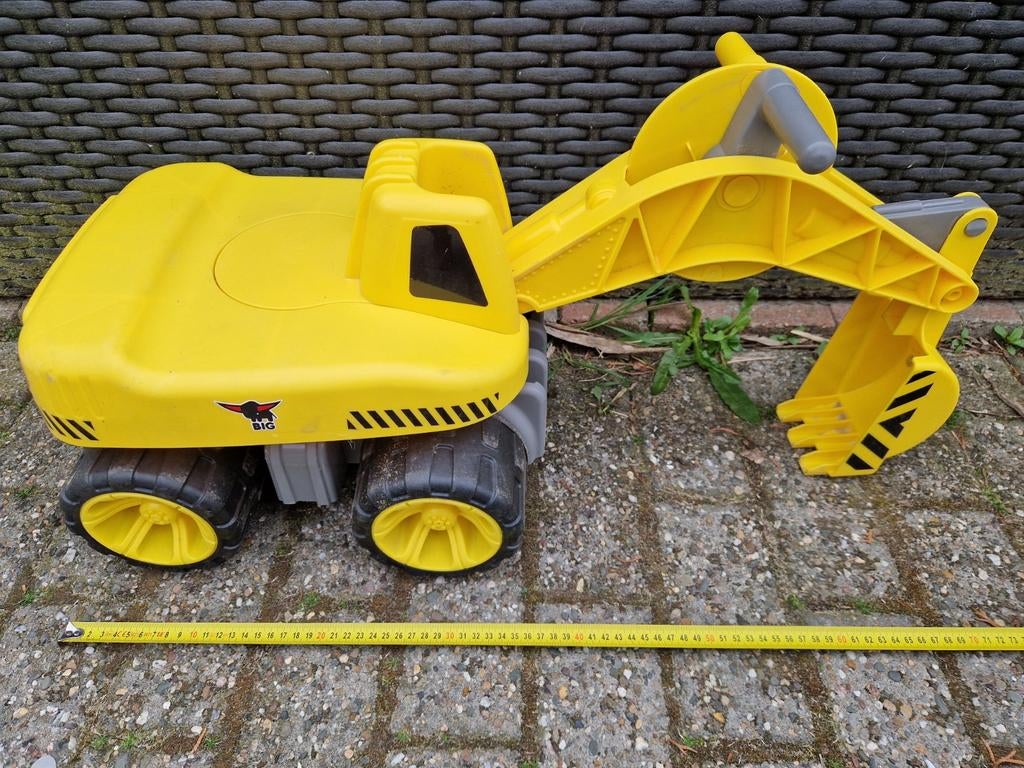 Kinder graafmachine loopauto in zeer goede staat!, Ophalen, Zo goed als nieuw