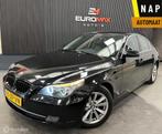 BMW 5-serie 520i Corporate Lease Executive NAP | Airco |, Automaat, Achterwielaandrijving, Zwart, 4 cilinders