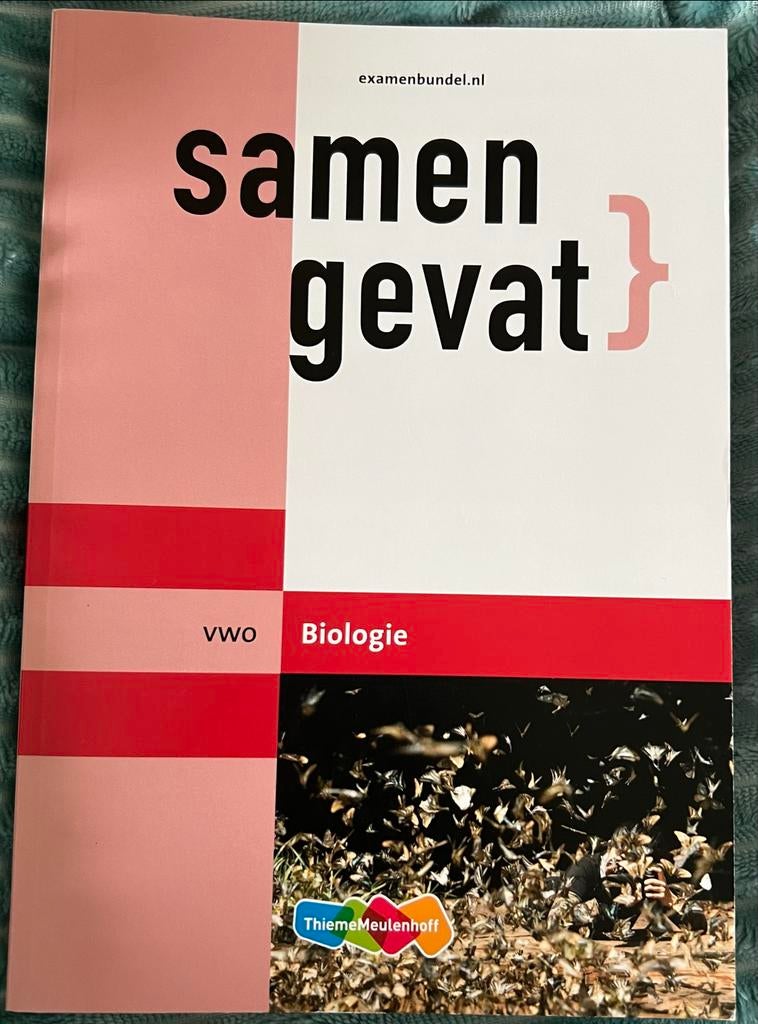 Samengevat vwo Biologie - Nieuwstaat, Boeken, Schoolboeken, Ophalen of Verzenden, Nieuw, VWO, Biologie