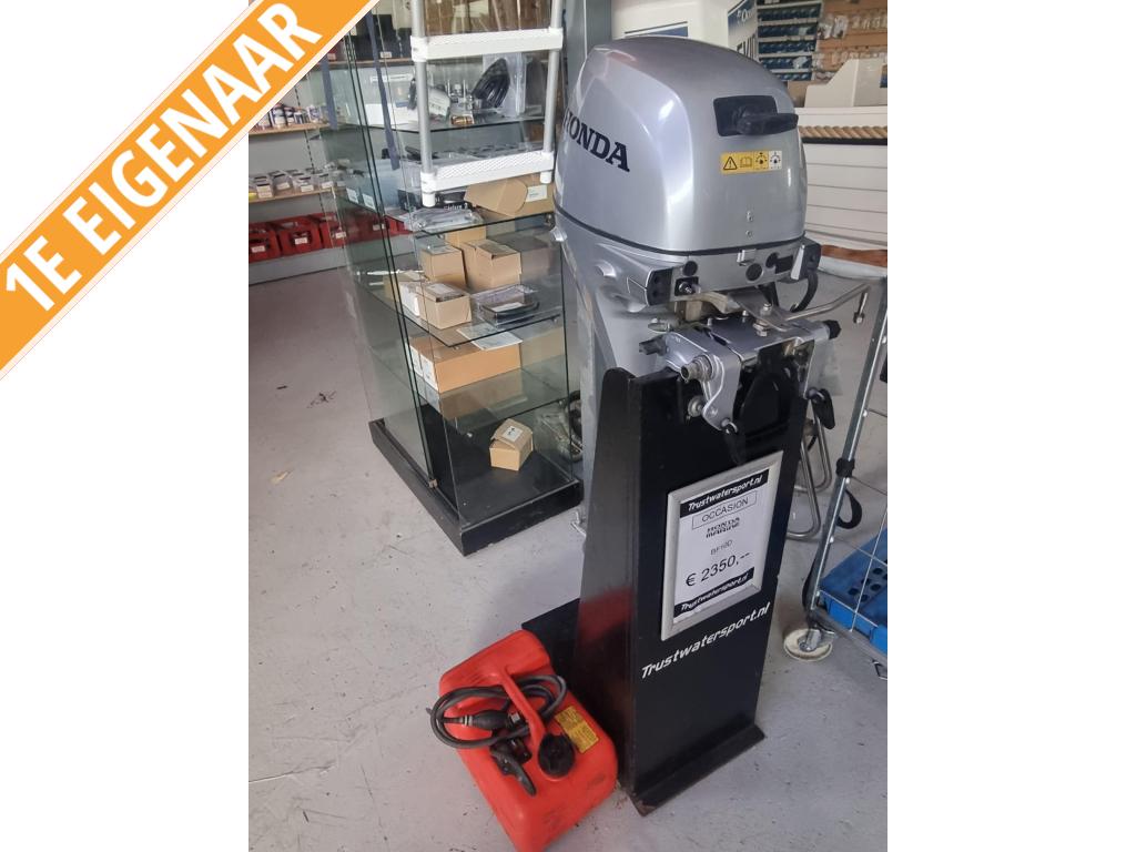 Honda 10 pk Langstaart Electrisch afstand bediend, Watersport en Boten, Gebruikt, Benzine