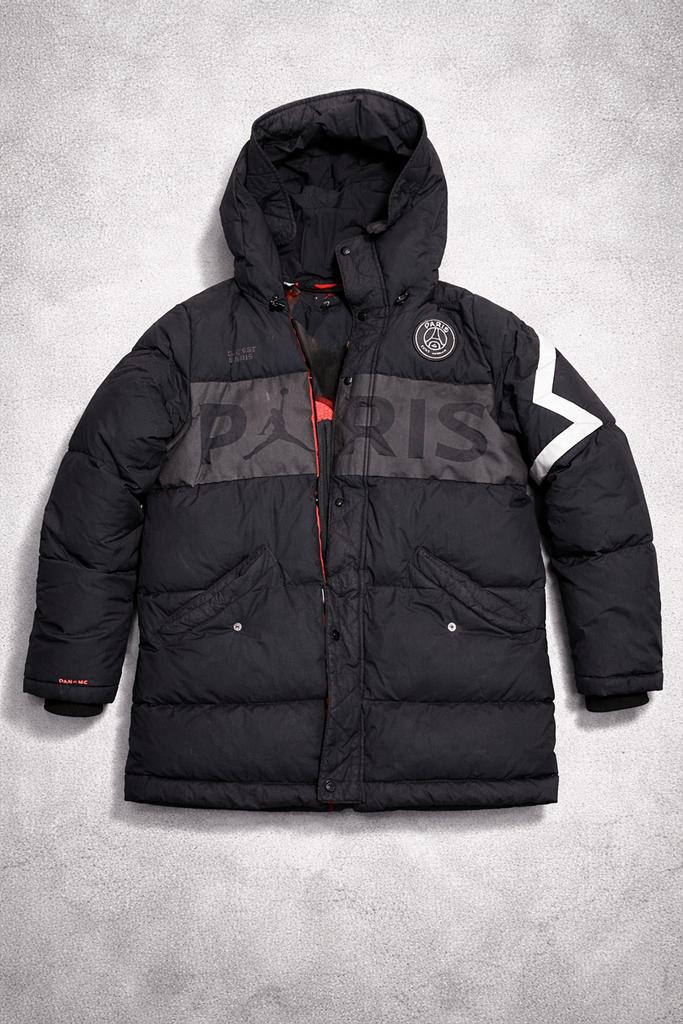 PSG Jordan Jas - Zwart Winterjack, Kleding | Heren, Jassen | Winter, Ophalen of Verzenden, Gedragen, Overige maten, Zwart