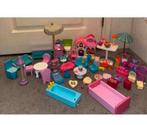 Groot pakket poppenhuis toebehoren meubels, Ophalen of Verzenden, Zo goed als nieuw, Meisje