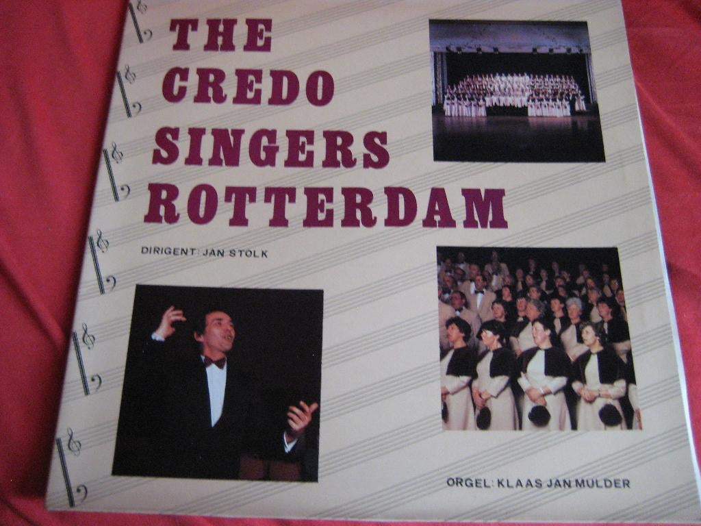 LP, The Credo Singers Rotterdam, Ophalen of Verzenden, Zo goed als nieuw, 12 inch