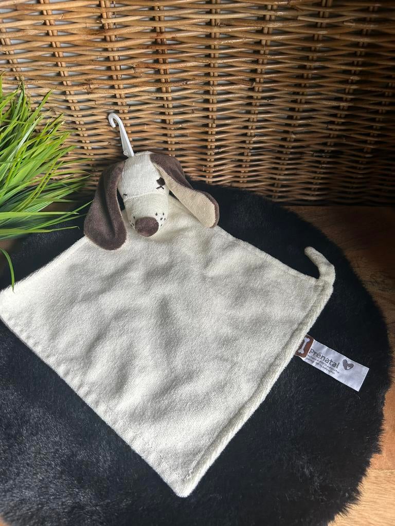 Prenatal tekkel hond knuffeldoekje knuffeldoek, Ophalen of Verzenden, Nieuw, Hond